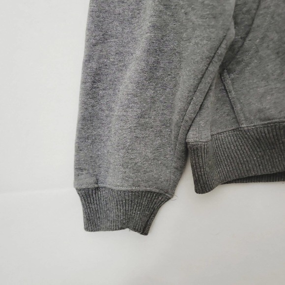 Hofbrauhaus Munchen Jacket Hoodie L Gray Full Zip Hooded Outerwear Streetwear - Picture 7 of 11